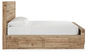 Hyanna Bed with 1 Side Storage - Yulissa Home Furnishings (NJ)