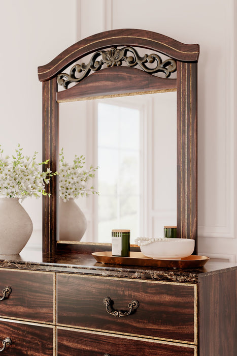 Glosmount Dresser and Mirror - Yulissa Home Furnishings (NJ)