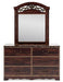 Glosmount Dresser and Mirror - Yulissa Home Furnishings (NJ)