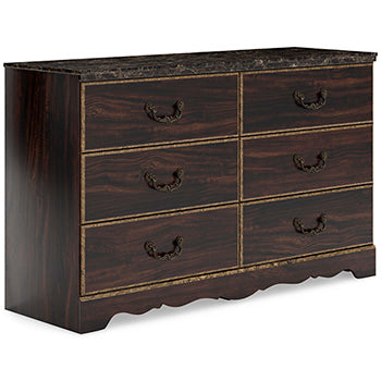 Glosmount Dresser and Mirror - Yulissa Home Furnishings (NJ)