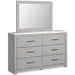 Cottonburg Dresser and Mirror - Yulissa Home Furnishings (NJ)