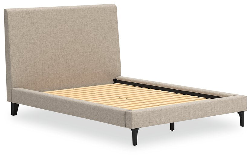 Cielden Upholstered Bed with Roll Slats - Yulissa Home Furnishings (NJ)