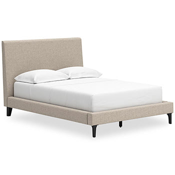 Cielden Upholstered Bed with Roll Slats - Yulissa Home Furnishings (NJ)