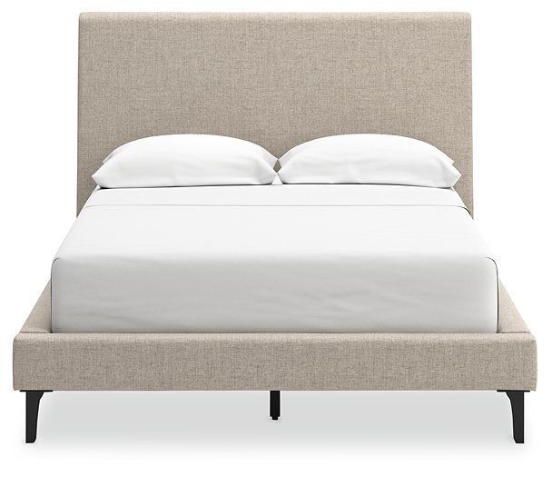 Cielden Upholstered Bed with Roll Slats - Yulissa Home Furnishings (NJ)