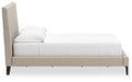 Cielden Upholstered Bed with Roll Slats - Yulissa Home Furnishings (NJ)