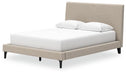 Cielden Upholstered Bed with Roll Slats - Yulissa Home Furnishings (NJ)