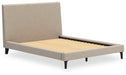 Cielden Upholstered Bed with Roll Slats - Yulissa Home Furnishings (NJ)