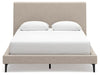 Cielden Upholstered Bed with Roll Slats - Yulissa Home Furnishings (NJ)