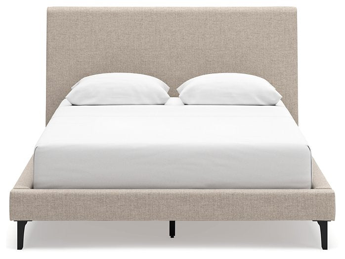 Cielden Upholstered Bed with Roll Slats - Yulissa Home Furnishings (NJ)