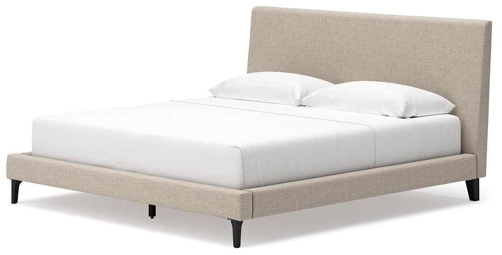 Cielden Upholstered Bed with Roll Slats - Yulissa Home Furnishings (NJ)