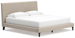 Cielden Upholstered Bed with Roll Slats - Yulissa Home Furnishings (NJ)