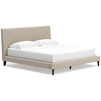 Cielden Upholstered Bed with Roll Slats - Yulissa Home Furnishings (NJ)