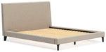 Cielden Upholstered Bed with Roll Slats - Yulissa Home Furnishings (NJ)