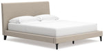 Cielden Upholstered Bed with Roll Slats - Yulissa Home Furnishings (NJ)