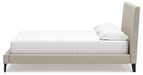 Cielden Upholstered Bed with Roll Slats - Yulissa Home Furnishings (NJ)