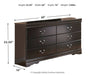 Huey Vineyard Dresser and Mirror - Yulissa Home Furnishings (NJ)