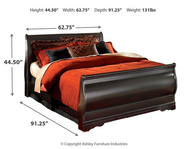 Huey Vineyard Bed - Yulissa Home Furnishings (NJ)