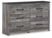 Bronyan Dresser and Mirror - Yulissa Home Furnishings (NJ)