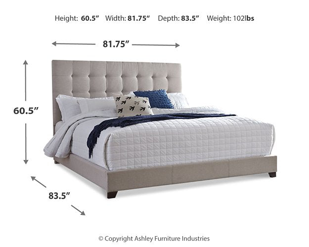 Dolante Upholstered Bed - Yulissa Home Furnishings (NJ)