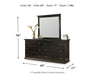 Maribel Dresser and Mirror - Yulissa Home Furnishings (NJ)