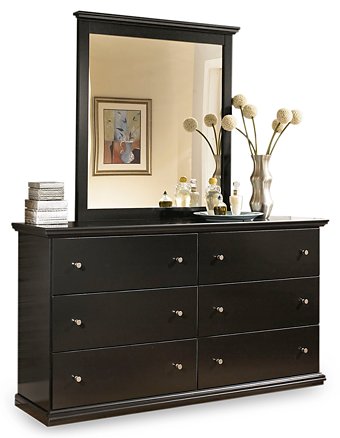 Maribel Dresser and Mirror - Yulissa Home Furnishings (NJ)