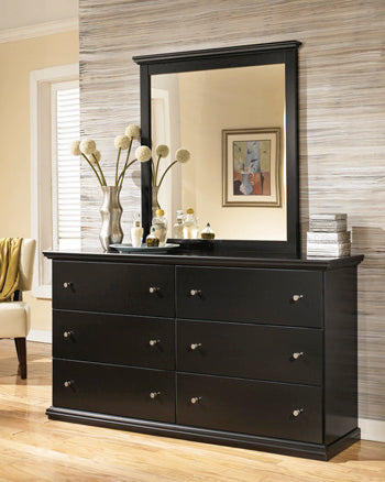 Maribel Dresser and Mirror - Yulissa Home Furnishings (NJ)