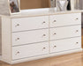 Bostwick Shoals Dresser and Mirror - Yulissa Home Furnishings (NJ)