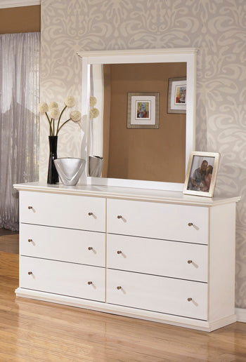 Bostwick Shoals Dresser and Mirror - Yulissa Home Furnishings (NJ)