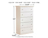 Bostwick Shoals Youth Chest of Drawers - Yulissa Home Furnishings (NJ)