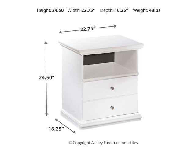 Bostwick Shoals Nightstand - Yulissa Home Furnishings (NJ)