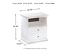 Bostwick Shoals Nightstand - Yulissa Home Furnishings (NJ)