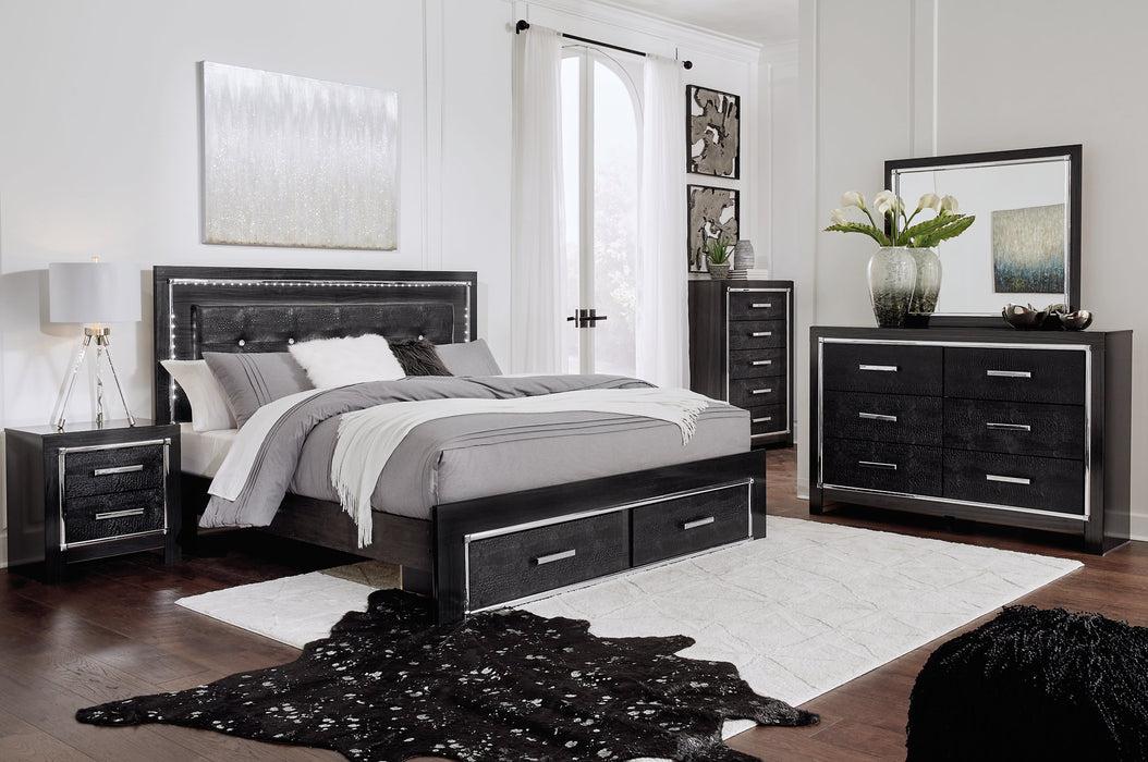 Kaydell Bed with Storage - Yulissa Home Furnishings (NJ)