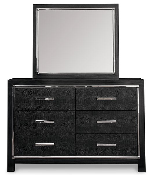 Kaydell Dresser and Mirror - Yulissa Home Furnishings (NJ)