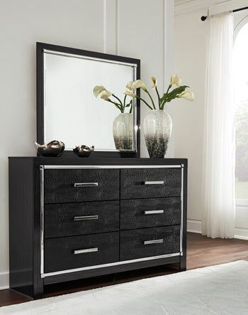 Kaydell Dresser and Mirror - Yulissa Home Furnishings (NJ)