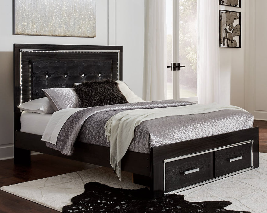 Kaydell Bed with Storage - Yulissa Home Furnishings (NJ)