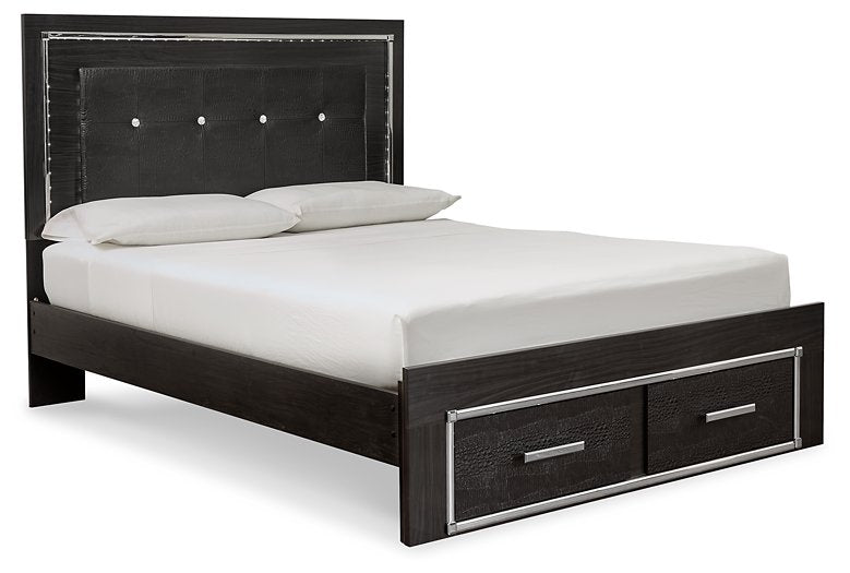 Kaydell Bed with Storage - Yulissa Home Furnishings (NJ)