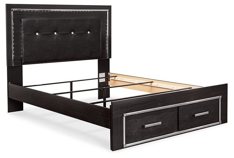 Kaydell Bed with Storage - Yulissa Home Furnishings (NJ)