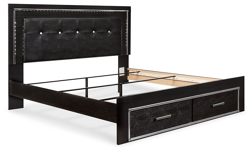 Kaydell Bed with Storage - Yulissa Home Furnishings (NJ)