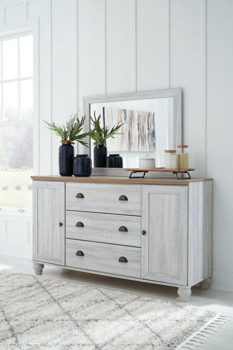 Haven Bay Dresser and Mirror - Yulissa Home Furnishings (NJ)