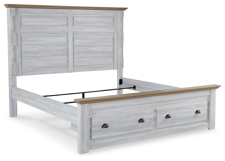 Haven Bay Panel Storage Bed - Yulissa Home Furnishings (NJ)