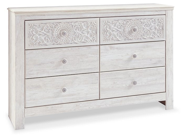 Paxberry Dresser and Mirror - Yulissa Home Furnishings (NJ)