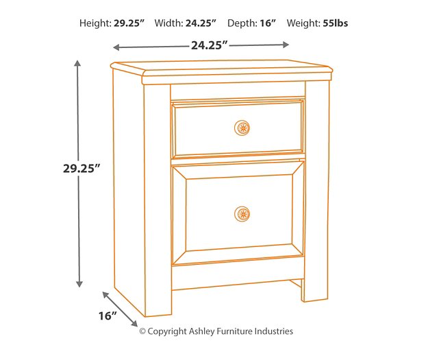 Paxberry Youth Nightstand - Yulissa Home Furnishings (NJ)