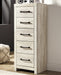 Cambeck Narrow Chest of Drawers - Yulissa Home Furnishings (NJ)