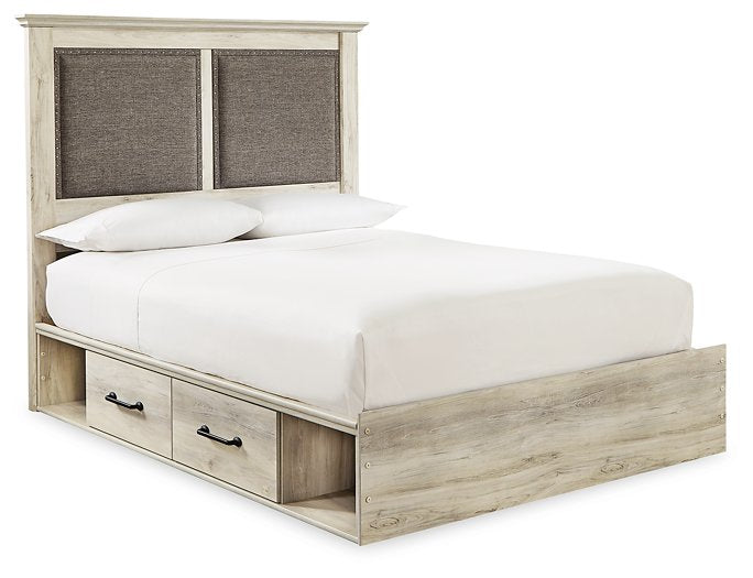 Cambeck Upholstered Panel Storage Bed - Yulissa Home Furnishings (NJ)