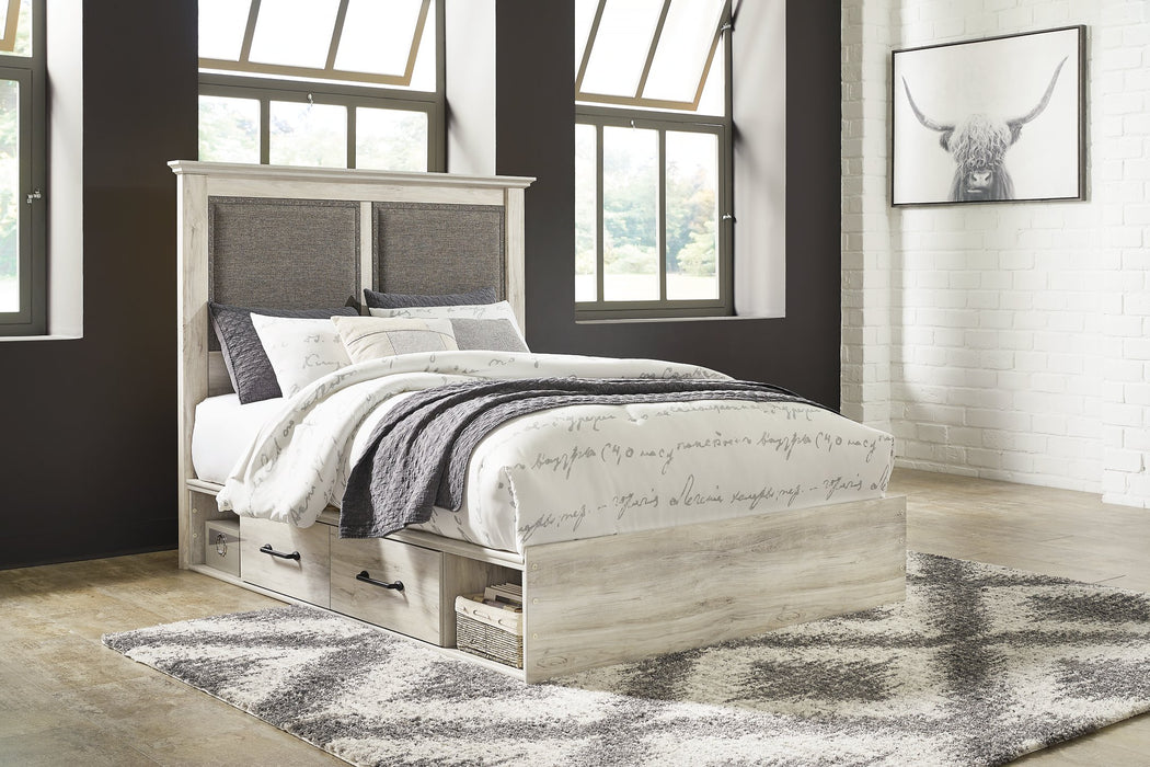 Cambeck Upholstered Panel Storage Bed - Yulissa Home Furnishings (NJ)