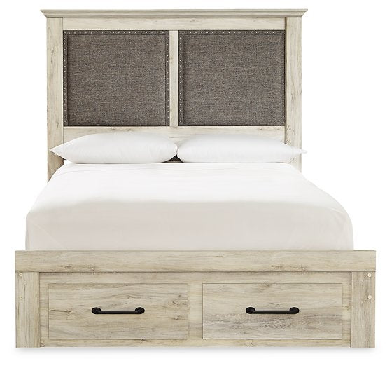 Cambeck Upholstered Panel Storage Bed - Yulissa Home Furnishings (NJ)