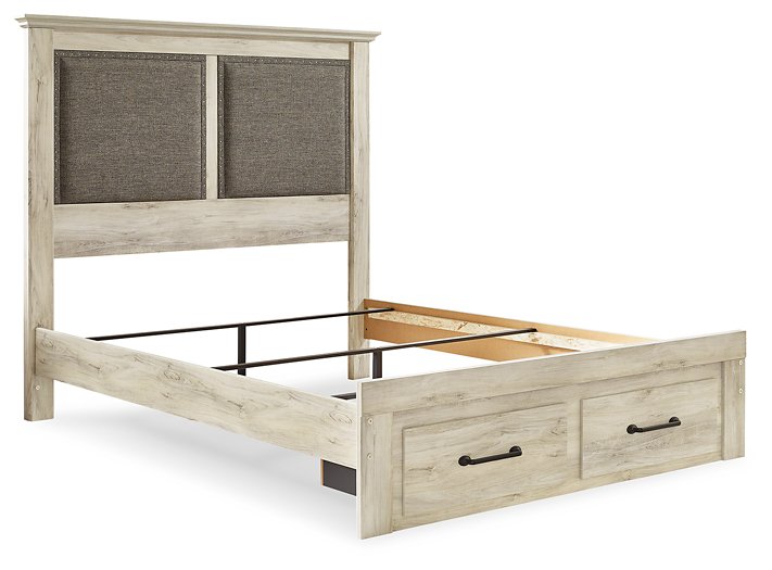 Cambeck Upholstered Panel Storage Bed - Yulissa Home Furnishings (NJ)