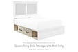 Cambeck Upholstered Panel Storage Bed - Yulissa Home Furnishings (NJ)