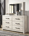 Cambeck Dresser and Mirror - Yulissa Home Furnishings (NJ)