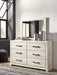 Cambeck Dresser and Mirror - Yulissa Home Furnishings (NJ)